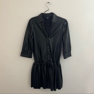 La Belle Roc / Rocawear Faux Leather Dress Small